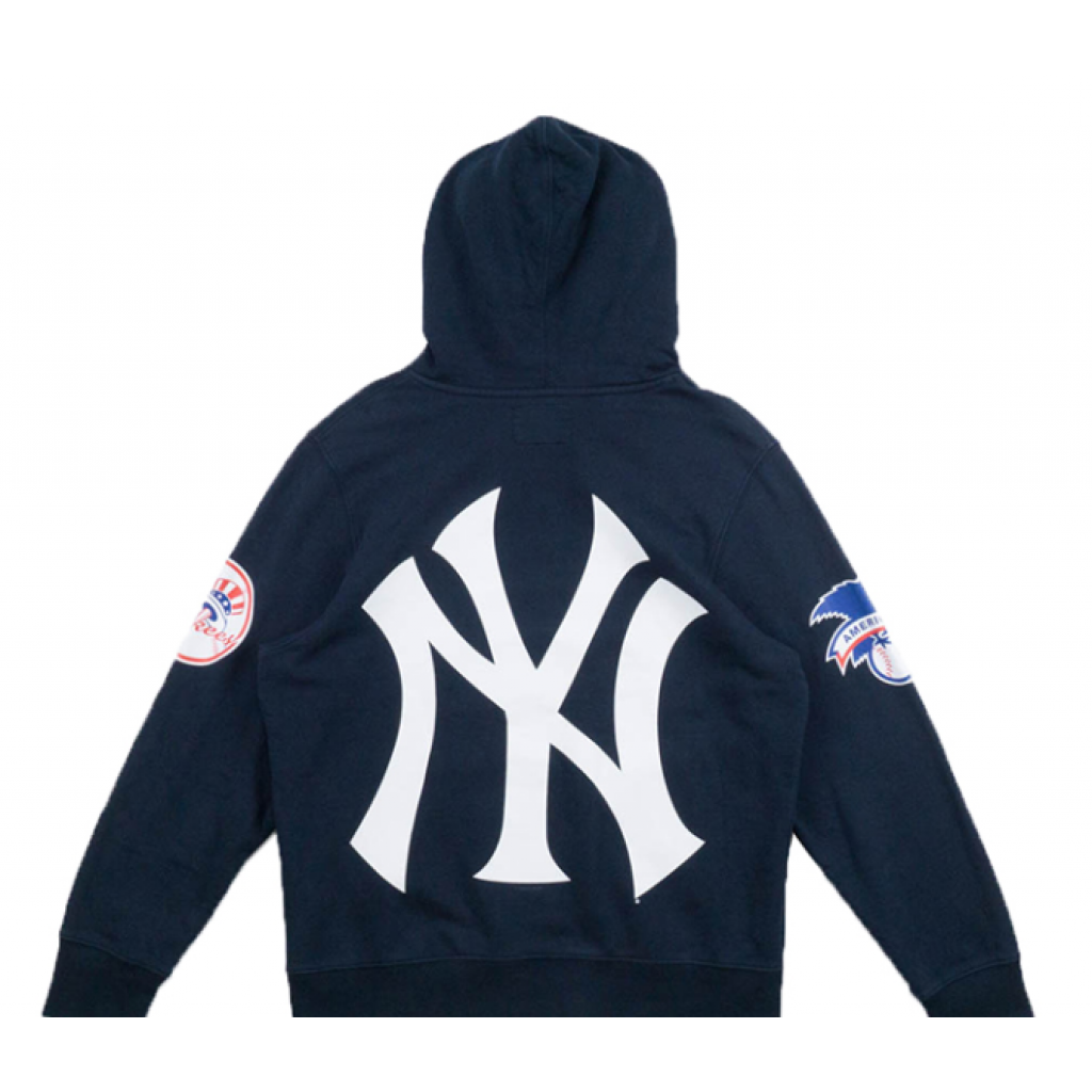 Supreme ny outlet yankees hoodie